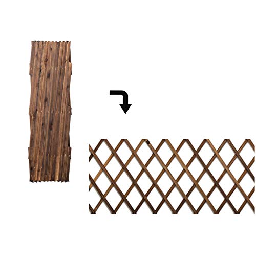 Support pour plantes de jardin en bois pour cacher un vis-à-vis disgracieux