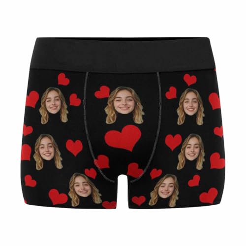 M YESCUSTOM Personalized Boxers For Men Custom Boxers With Picture Face Underwear For Men Birthday Gifts3