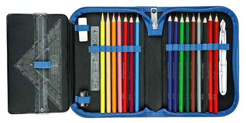 Scooli - Spider Man Filled Pencil Case Pens & Accessories - Ideal for School Leisure & Travel - Ages 6+ - 20 x 14 x 3 cm - Image 3