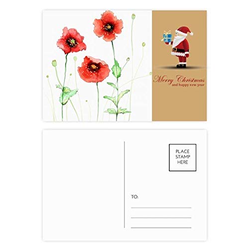 Cartes postales motif coquelicot : écrivez à vos proches pendant vos vacances d'été