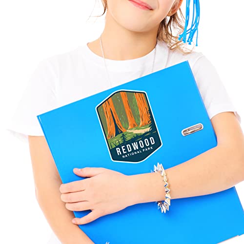 Image of Redwood National Park Sticker Decal Notebook Car Laptop 4 inchx5.5 inch (Color)