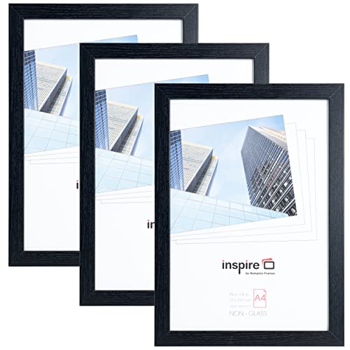Hampton Frames, Black, A4 (21x30cm)