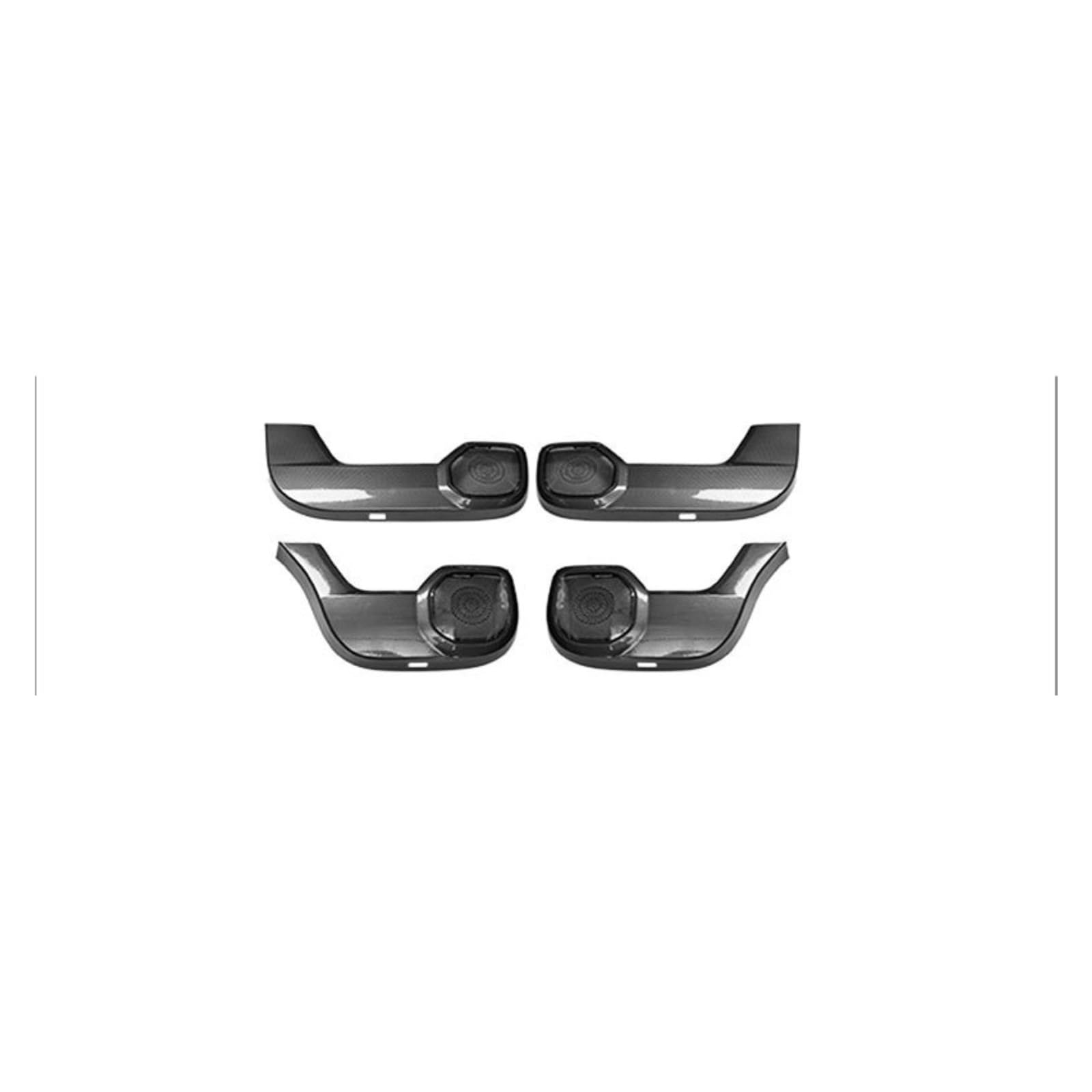 QBKGMEWCA Door Kick Pads Speaker Protective Interior Modification Accessories Compatible for Leopard Titan 3/Titaninm3 2025 Models(Type1)