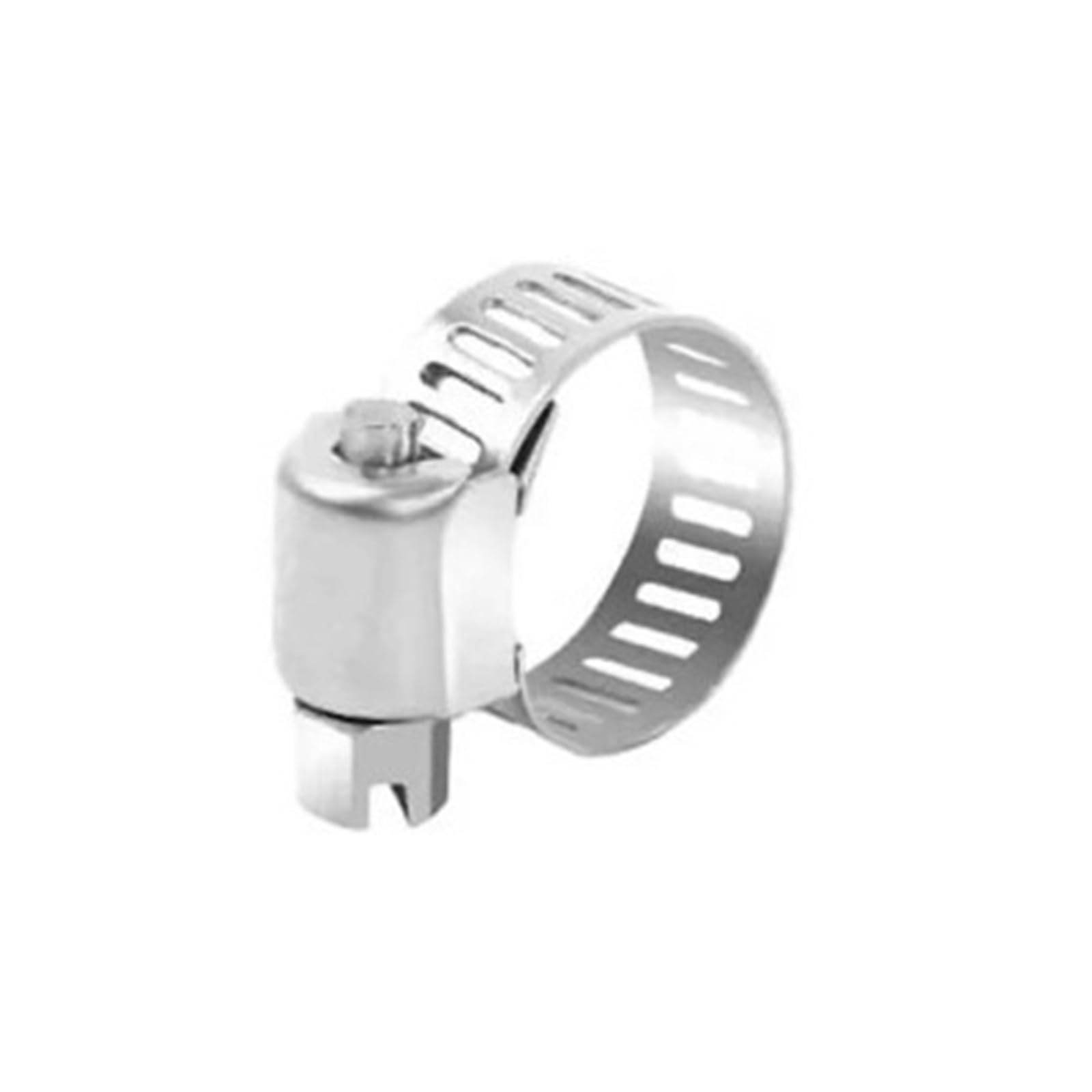 Cifkh 60 Pcs 60/100Pcs Adjustable Hose Clamps Stainless Steel Hoop Clamps Hose Clamps For Pipe Fuel Tube Faucet Fasteners Assortment Kit
