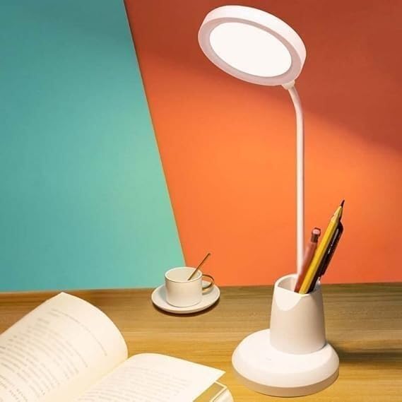 Image of Rechargeable LED Study Table Lamp with Touch Sensor