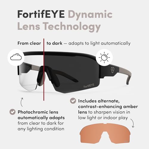Image of CRBN Pickleball - Pivot Pickleball Glasses and Replacement Lenses - for Sun and Impact Eye Protection