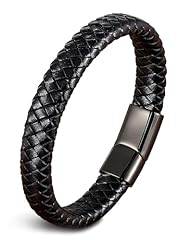 Black Clasp & Black Leather