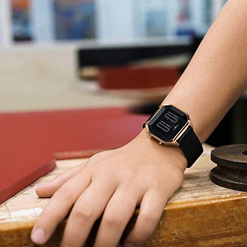 Relógio Technos, Pulseira de Aço, Feminino, Preto