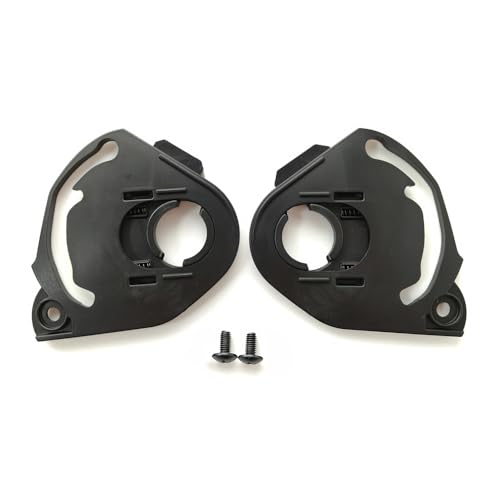 ZQIYDYP Motorcycle Helmet Visor for LS2 FF800/FF320/FF328/FF353 Helmet Shield Replacement Sunscreen Windshield (Visor Base)