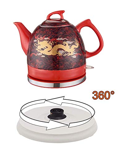 Hervidor eléctrico cerámico inalámbrico 1L 1200W miniatura 3