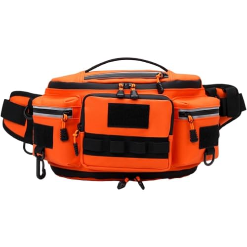 Riñonera de camping para hombre con correa ajustable para senderismo y pesca 2