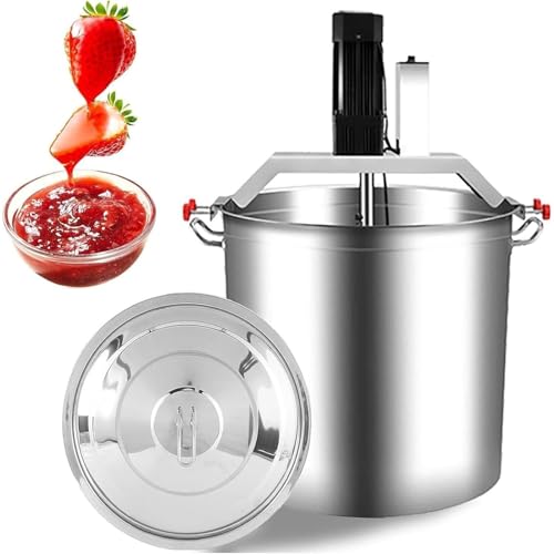 UofZc Batidora de Alimentos automática Inteligente con Temporizador, batidora de pie de Acero Inoxidable de 6 Cuartos, batidora eléctrica de Cocina de 8 velocidades para horneado preciso. 40