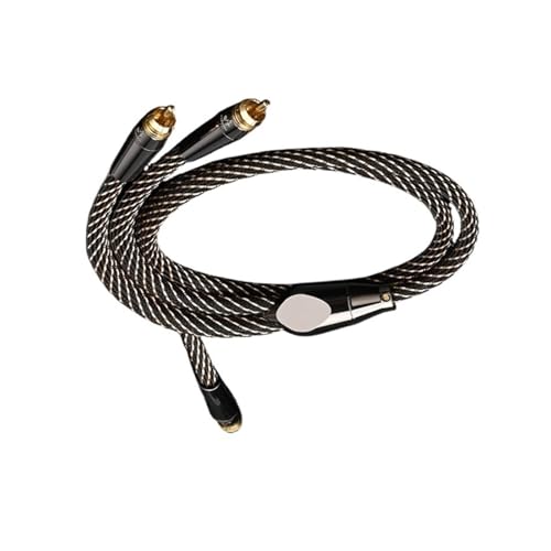 Câble RCA vers 2RCA 6N OFC pour éliminer les grésillements du subwoofer - 5