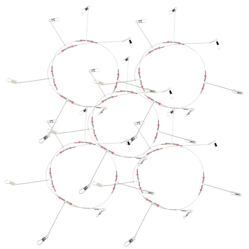 BRIGHTFUFU Versatile Tackle Rigs Creative Fishing String Rigs Outdoor Fishing Gear Hooks