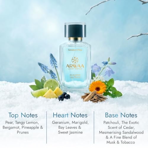 Arwaa Luxury Perfume Store Smoked Pine Eau De Parfum for Men, 100ml - Image 5
