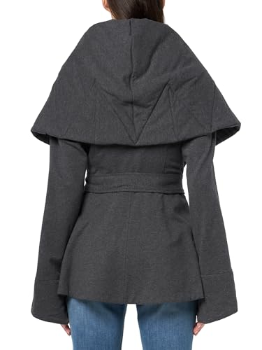 Norma Kamali Women's Shawl Collar Peplum Jacket2