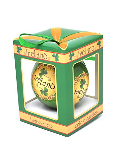 Irish Christmas Bauble, Multicolored, Measures 7.5 centimeter in diameter - Image 2
