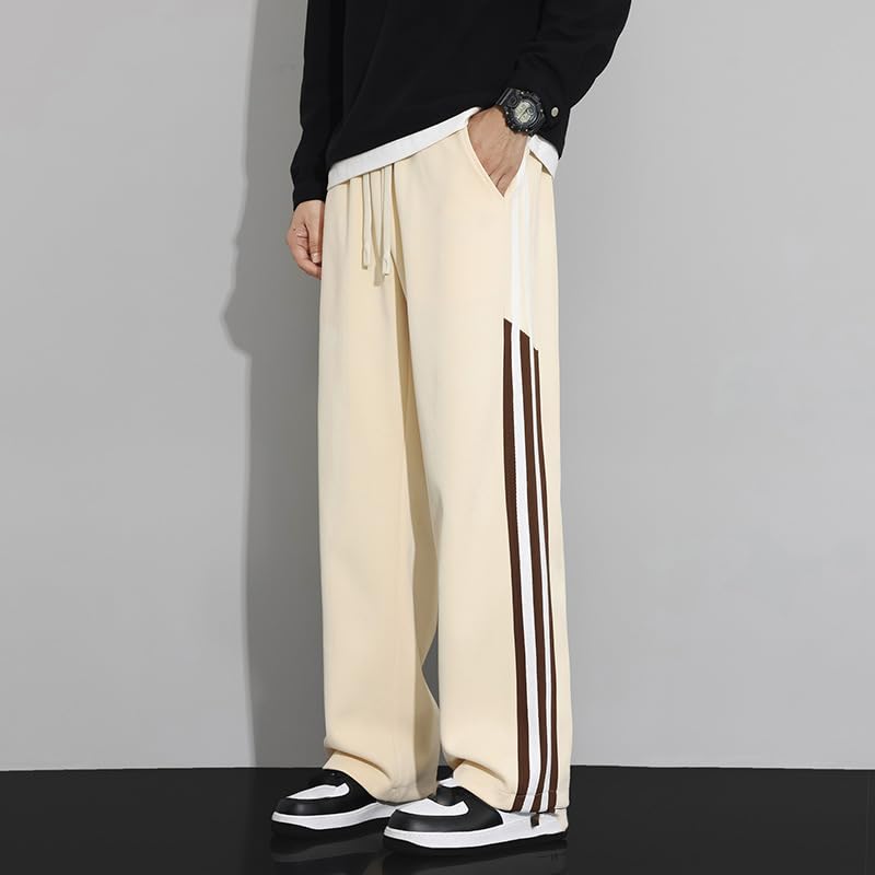 Casual Pants Men's Winter Fleece-Lined Corduroy Sport Joggers Trousers3