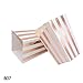 Produktbild XCLWL Papiertüten 6/12 stücke Dot Wave Striped Silber Rose Gold Popcorn Box Tasche Geburtstagsfeier Dekorationen Hochzeit Baby Shower Weihnachtsfeier Lieferungen, P, 12 stücke