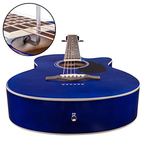Image of JUAREZ Basswood Arpeggio Guitar JRA39SR-BL, Blue