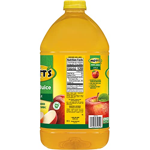 Mott's 100% Juice, Original Apple, 128 Oz #TOP2
