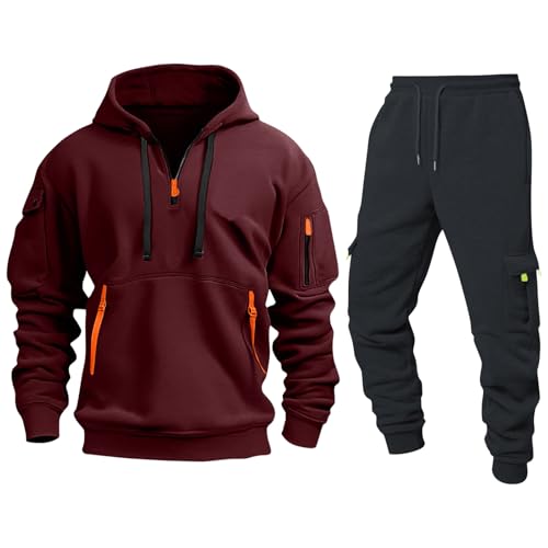 Genérico Pantalon Chandal Gris Hombre, Deportivos Jogging Ropa Running, Entrenamiento Deportivo Conjuntos Conjunto Invierno, Decimas Sudaderas Largo Men Termico Pantalones Hombre Chandal, XXL