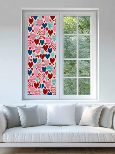 Vinilo decorativo para ventana con diseño vitral 19.6 x 39.3 pulgadas miniatura 3