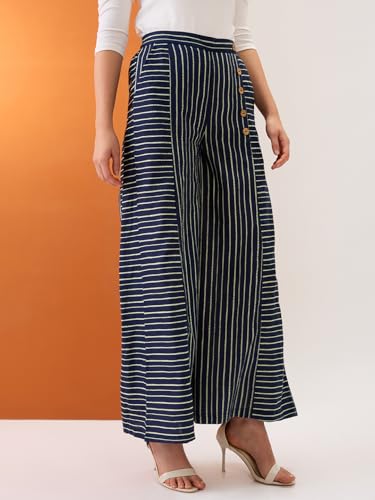 Image of Globus Women Palazzo (8909389014689 Indigo XL)