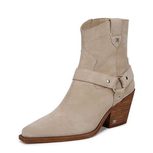 Sam Edelman Botas Winston Western para mujer, Amarillo Arena, 39 EU