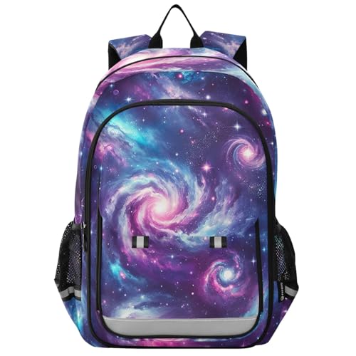 RPLIFE Galaxy-Rucksäcke für Schulkinder, cooler Jungen-Rucksack, Kinder-Camping-Rucksack für Jungen