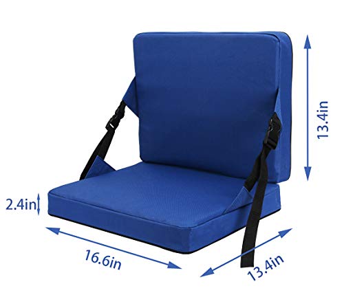 Kimi House Indoor & Outdoor Folding Chair Cushion, Boat Canoe Kayak Seat, Chair Cushion For Sports Events, Outing, Travelling，Hiking, Fishing #TOP2