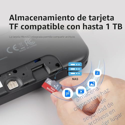 Miniatura 8 de Gl.Inet Gl-E750v2 Mudi Punto De Acceso Wi-Fi Portátil 4g Lte Para Viajes Dispositivo De Punto De Acceso Móvil, Openwrt, Openvpn, Wireguard, Tor, 7000mah, Versión Global