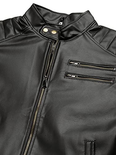 Image of Leather Retail Men Jacket Biker Jacket
