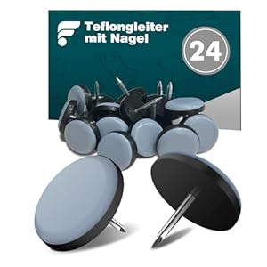 Shinfly HPT-D2500 Teflongleiter mit Nagel 24 Stück