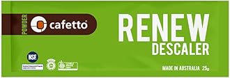 verybarista Renew Descaler (6 x 25g sachets). Designed for espresso machines, boilers and coffee brewers. Safe to use on aluminium, brass and stainless steel