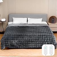 King Size Dual Control Electric Blanket with 8 Heating Levels only .99: eDeal Info