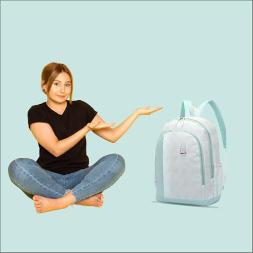 Image of Tinytot 30 Litre Japanese Korean Style School Bag Water-Resistant Laptop & Travel Backpack - Unisex Large 18 Inches Multipurpose Student Backpack for Boys & Girls, Men & Women