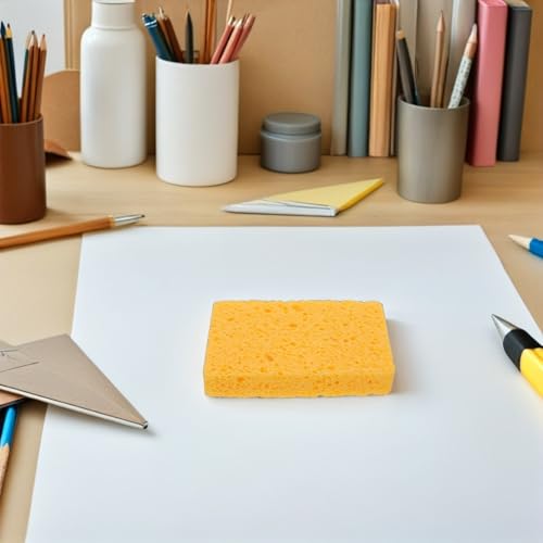 Esponja texturizada para pared de celulosa Housoutil en pack de 8 piezas con caja 8