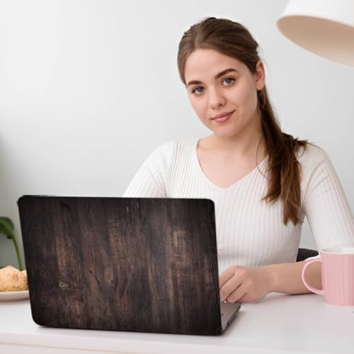 Funda MacBook Pro 15 A1398 rígida con efecto madera y protector teclado 6