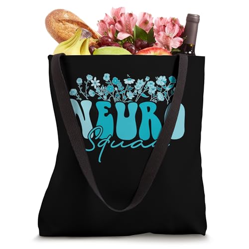 Bolso tipo tote con diseño de Neuro Squad para enfermeras y técnicos en neurología miniatura 4