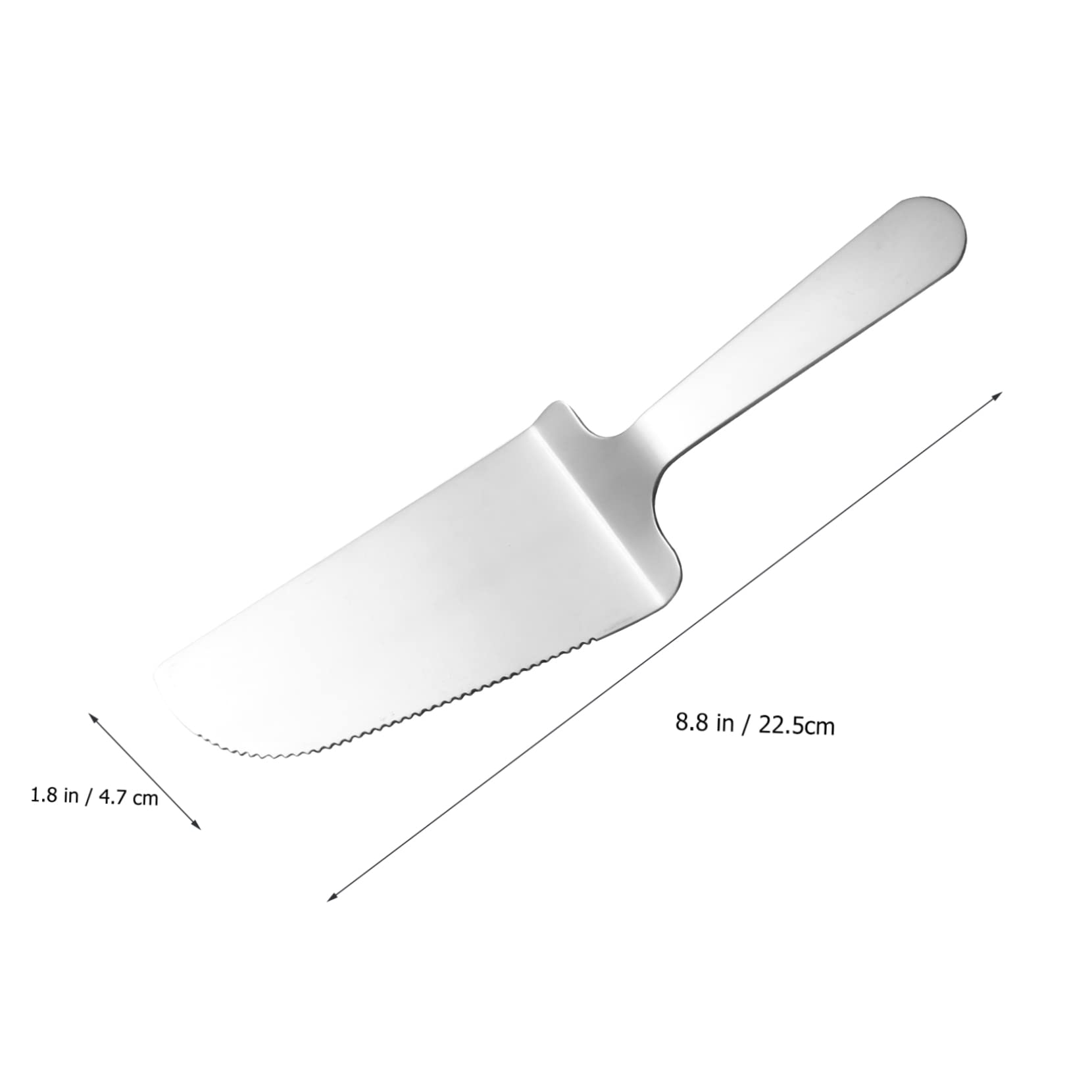 AUTSUPPL 4pcs Cake Spatula Pizza Fondant Cutters Bread Scraper Bbq Spatula Cake Pan Steel Dessert Cutter Grill Scraper for Griddle Cake Scraper Smoother Triangular Cake Stainless Steel