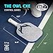 OWL Sport CXE Pickleball Paddle, USAPA Pro Tournament Approved, Control Series 16 MM Core, Extended Performance Handle, Over 50% Noise Reduction, Large sweepshot with Elite Spin & Control