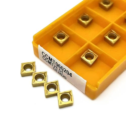 Juego de herramientas de torno con porta y 10 insertos de carburo miniatura 4