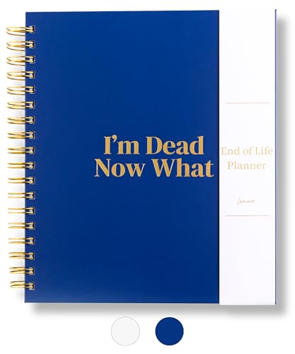 Lamare End of Life Planner Estate Planning Organizer for Final Wishes & Arrangements | Im Dead Now What | When I Die Book Planner | What to Do When Im Gone Book