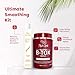 I Belli Capelli Ravenna Hair Treatment Kit- 1kg/35.02 oz B-tox Hair Mask + 300ml/10.1 fl.oz Anti-Residue Shampoo- Repair & Clarifying Shampoo for Longer Effect
