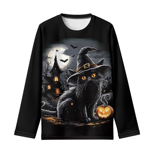 Long Sleeve Shirts for Teen Girls Vintage Soft Girls Blouse Fall Winter Outfits Crewneck Shirt for School Day 3-16Y