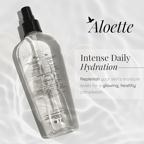 Aloette 847137006228 Hydrating Aloe Vera Facial Mist, Nutri-Hydrating Mist Spray - Daily Replenishing Body, Neck & Face Mist thumb #1