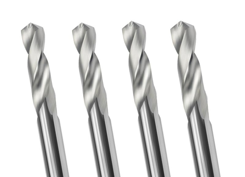 1/5/10 sztuk 50 stopni frez palcowy ze stali wolframowej D1.6.0 ~ D7.9 50/60L wiertła kręte z węglików spiekanych do wiercenia metalu CNC(5PCS,D7.4x60)