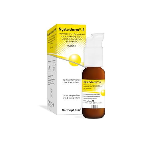 Nystaderm bei Infektionen der Mundhöhle, des Rachenraumes und der Speiseröhre