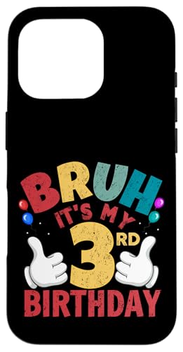 Bruh It's My 3. Geburtstagsgeschenke für 3-jährige Jungen und...
